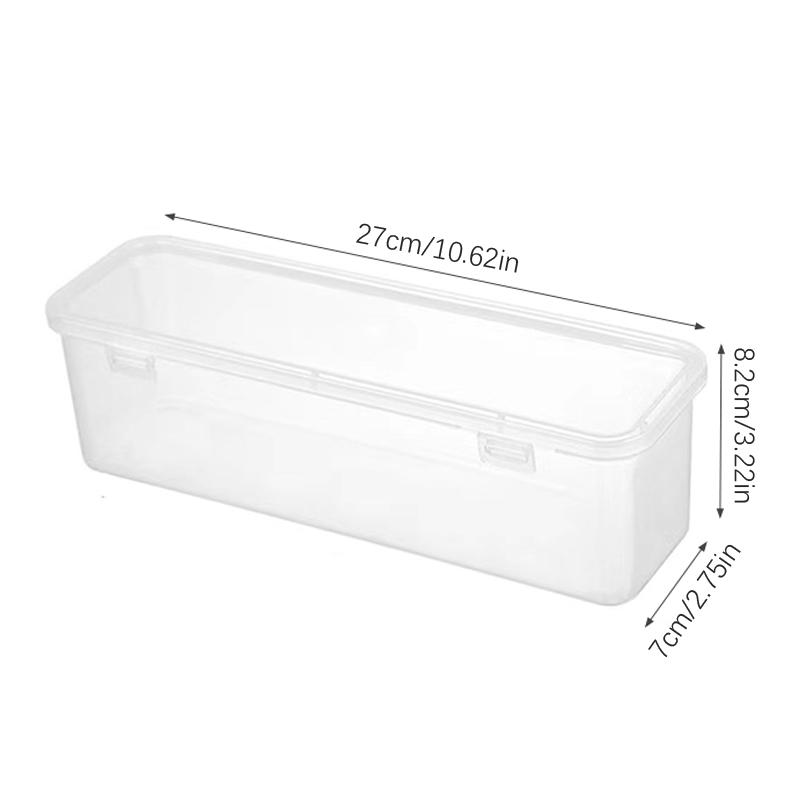 Charge Cable Storage Box Transparent Cabinet Desktop Snack Makeup Storage Box Kitchen Spice Organizer Accessories Box