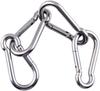 JOLIRSBOX Stainless Steel Spring Hook Carabiner Set 8 (8cm, sets)