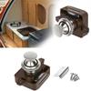 Zinc Alloy Catch Lock RV Shaking Button Cabinet Camper Caravan Catch Cupboard Door Knob All Kinds Of Furniture