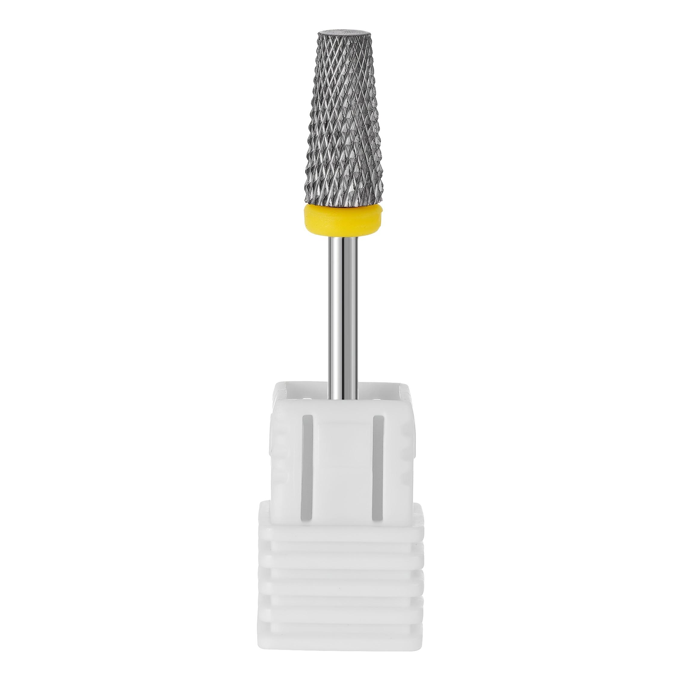 

1 или 9 шт. Фреза для ногтей из вольфрамовой стали, пилка для ногтей, подходит для безопасного и быстрого удаления геля, лака и полировки, фреза 3/32 дюйма XF-1PC