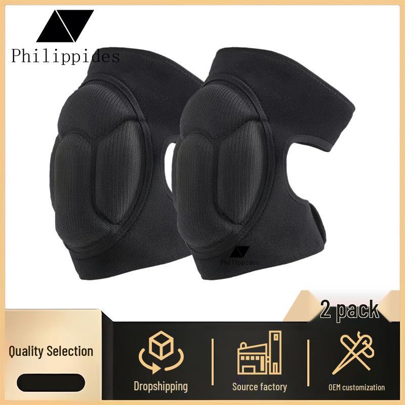 EVA Turtle Shell Knee & Elbow Pads: Anti-collision, Thickened Protection for Gardening, Work, Skating & Snowboarding.