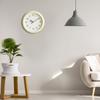 12 Inch Silent Quartz Decorative Wall Clock Non Ticking Battery Operated Round Easy To Read for   School