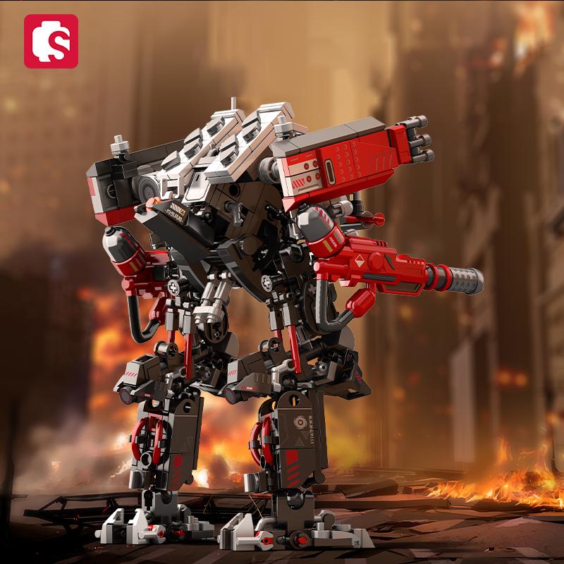 SEMBO BLOCK The Wandering Earth Series Building Block Super mecha Model Bricks Ornaments Boys Toys Birthday Gifts Chritmas gifts