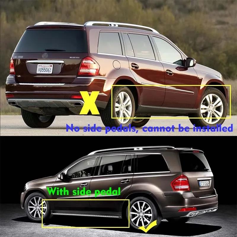 For Mercedes Benz GL-Class X164 GL450 2006~2012 2007 Mud Front Rear Anti-Splash Upgrade Mudguards Fender Mudflap Car Accessories