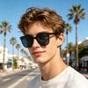 Retro Sunglasses for Women Men - Elegant Stylish Fashionable Shades for Daily Wear
