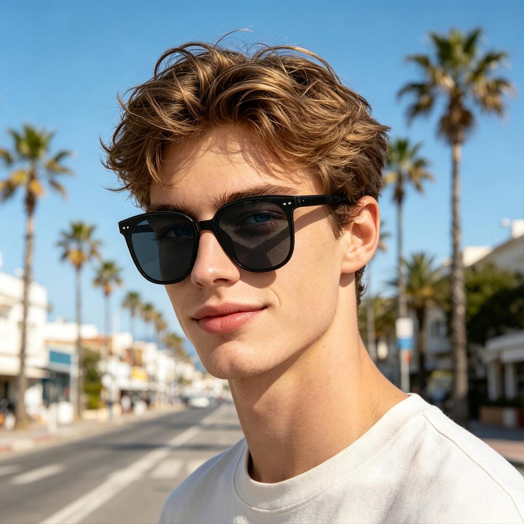 Retro Sunglasses for Women Men - Elegant Stylish Fashionable Shades for Daily Wear