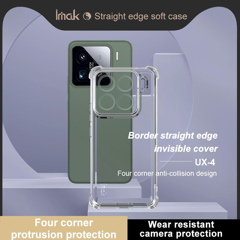 For Xiaomi MI 15 Pro 5G Phone Case IMAK UX-4 Shock-resistant Soft Case