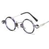 Retro Round Sunglasses for Men Women Metal Frame UV400 Protection Small Sun Glasses Eyewear Shades Oculos De Sol