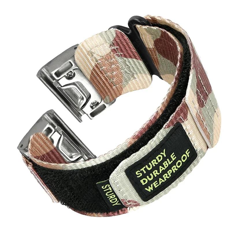 Quick Nylon Band for Garmin Watch Instinct 2X Tactics Strap Fenix 6X Pro 5Plus 7X 8 26mm 22mm Replacement Sport Release Bracelet