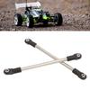 8Pcs Stainless Steel Link Rod 275mm Wheelbase Stainless Steel Link Rod Linkage Set for 1/10 RC Crawler Car