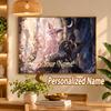 Umbreon Espeon Custom Name Diamond Painting Personalized 5D Full Drill DIY Diamond Art Home Decor