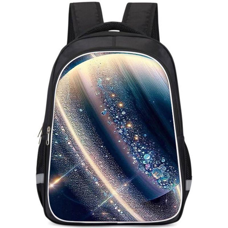 Large Capacity Lightweight 3d Backpack For Kids Oxford Cloth Unisex School Bag