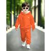 Jongens Mode Casual Geruite Broek Set Print Hoodie Peuter Sweatshirt Comfortabele Leuke Kinder Outfit 2 Delig