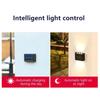 Solar LED Wall Light Outdoor Waterproof Dusk To Dawn Security Fence Lamp 6LED Bright for Garden Yard Patio Pathway Home Decor