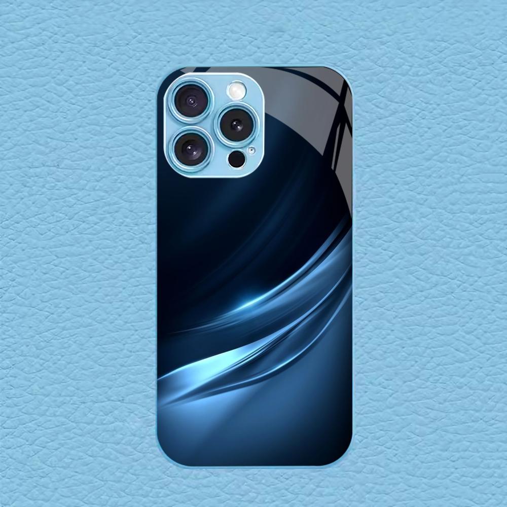 New Hot-selling Protective Case Phone Case Metallic Paint Glass PhoneCase for iPhone 17 16 15 14 13 12 11pm Pro Plus Business