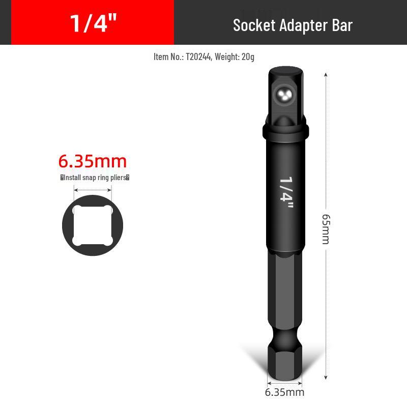 Multi-Function Electric Drill Bit & Socket Adapter