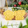 Tagliabiscotti Animali Cartoni Animati Animale della Giungla Tigre Carina Leone Gatto Cane Orso Elefante Timbro per Biscotti Strumenti di Goffratura Decorazione Torta