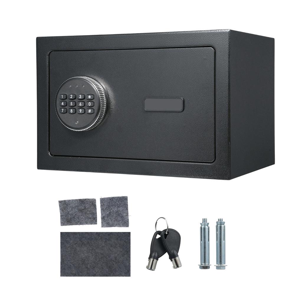 Home Safes Box Fireproof Waterproof Alarm System with Keypad and 2pcs Spare Key Digital Home