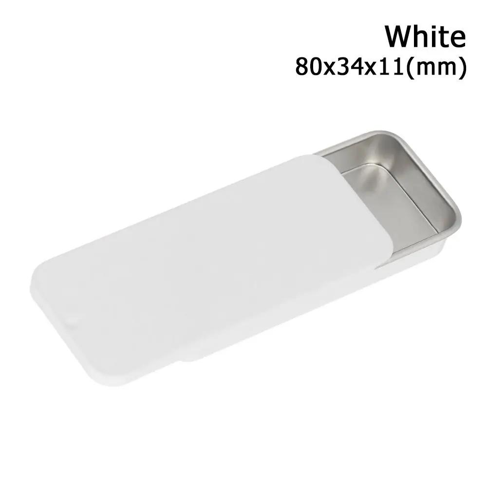 1 PC Mini Tin Metal Box Sealed Jar Packing Boxes Jewelry Candy Box Small Storage Cans Coin Earrings Headphones Gift Box