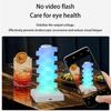 Creative DIY Adjustable RGB Magic Cube Night Light, USB Home Bedroom Game Room Dimming and Color Changing Bedside Lamp