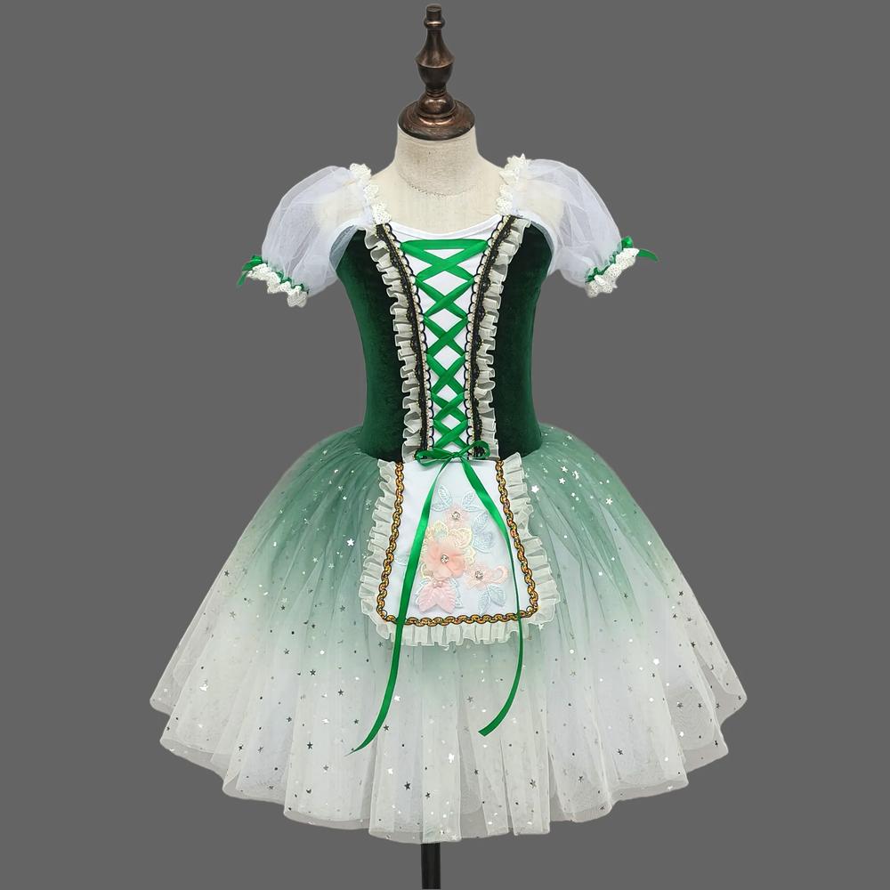 Children's Ballet Skirt Girls' Dance Skirt Campus Dance Programs Ballet Dancer Costumes Stage Collective Performance Costumes