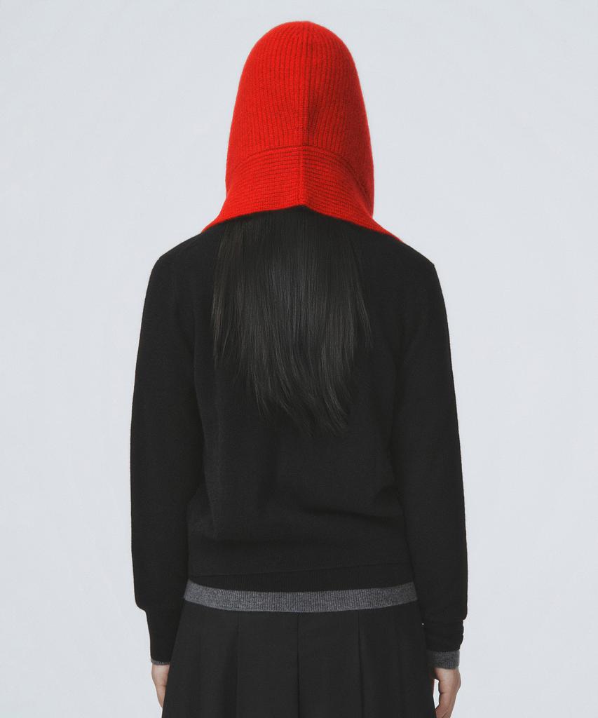 Eleuheuseu 100% Cashmere Hooded Muffler (Select 1 Of 4)