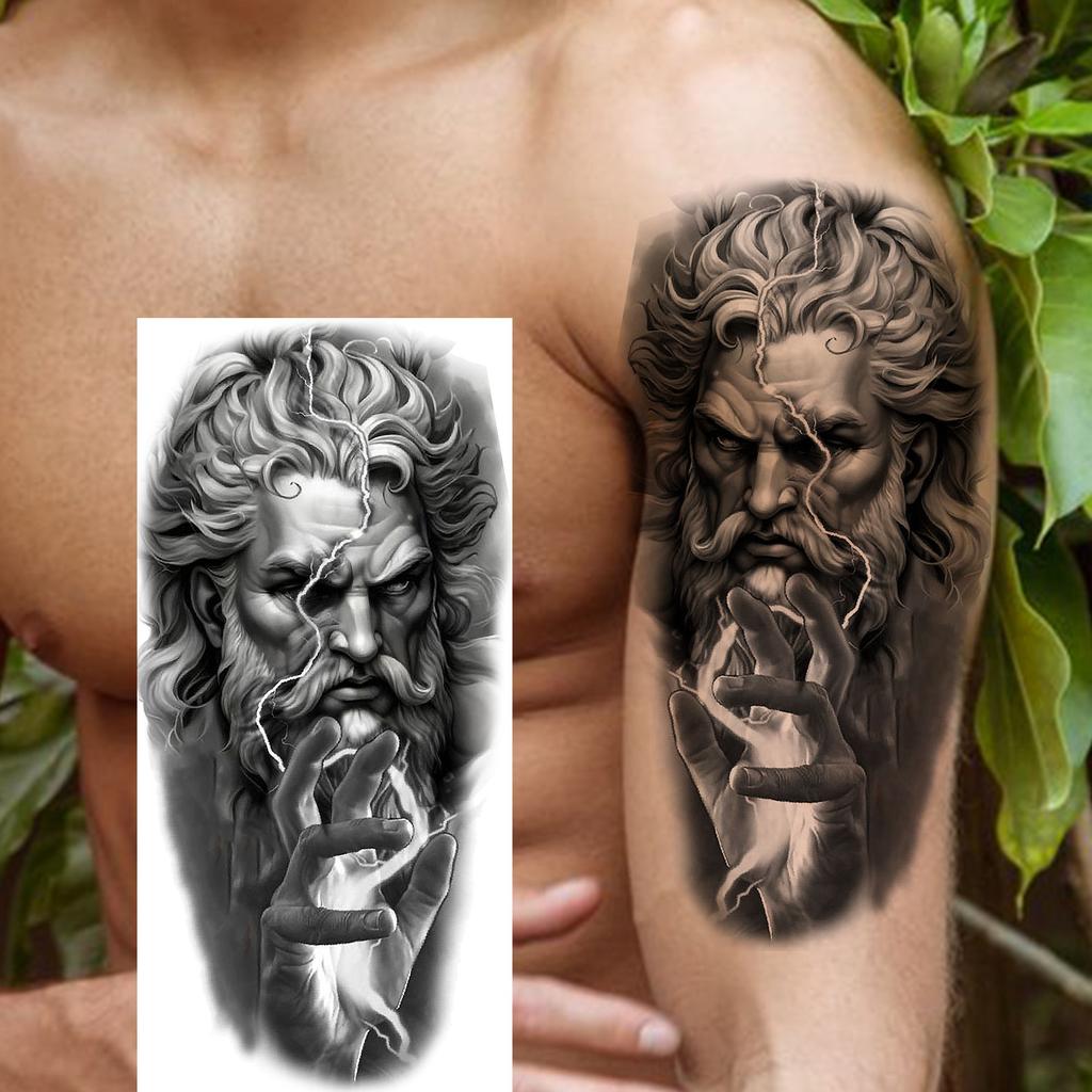 1 lapelis Realistiški Jėzaus Šventosios Motinos Maldos Laikini Tatuiruotės Vyrams Moterims Suaugusiems Ilgai Išliekančios Vandeniui Atsparios Laikinos Netikros Tatuiruotės Lipdukas