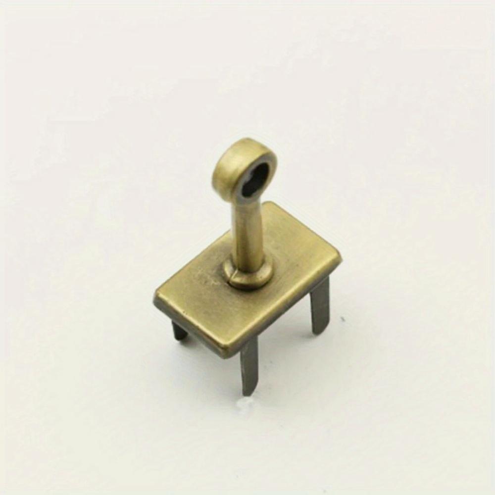 2 ks Kovová přezka s uzávěrem Módní dekorace na tašku Spona pro DIY Kabelku Tašku Peněženku Zavazadlo Kování Uzávěr Díly a příslušenství na tašku