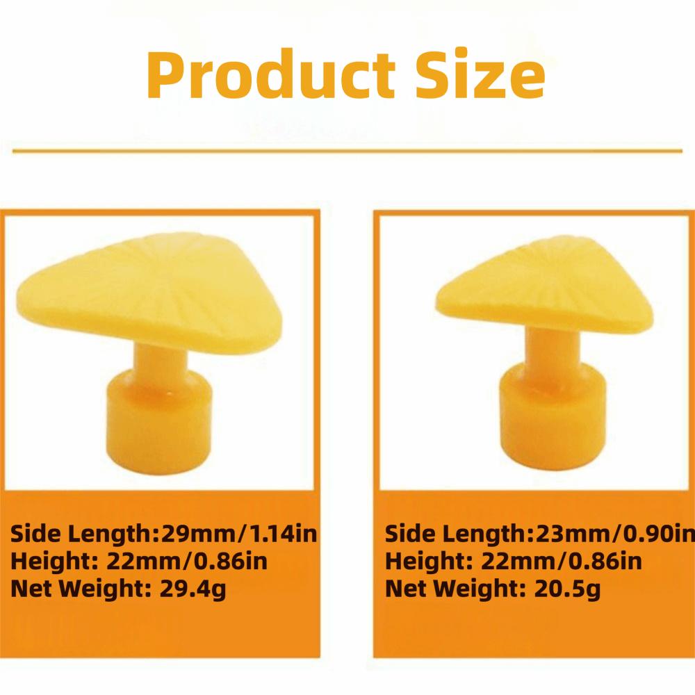 10Pcs Orange Auto Paintless Dent Repair Paintless Repair Glue Tabs Auto Maintenance