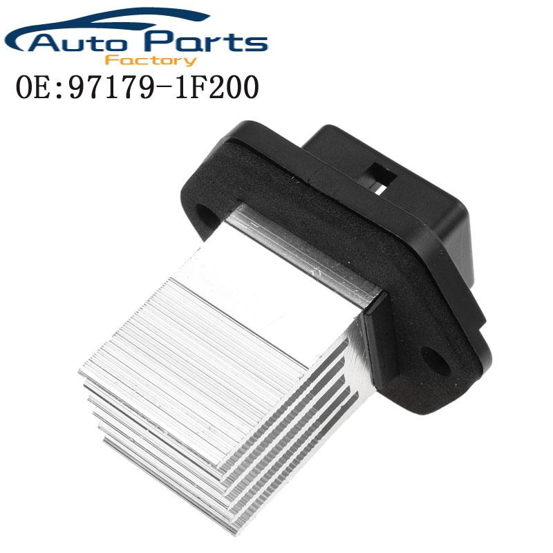 New Car Blower Motor Fan Heater Resistor For Kia Sportage MK2 2.0 2.7 2004 ON 97179-1F200 971791F200