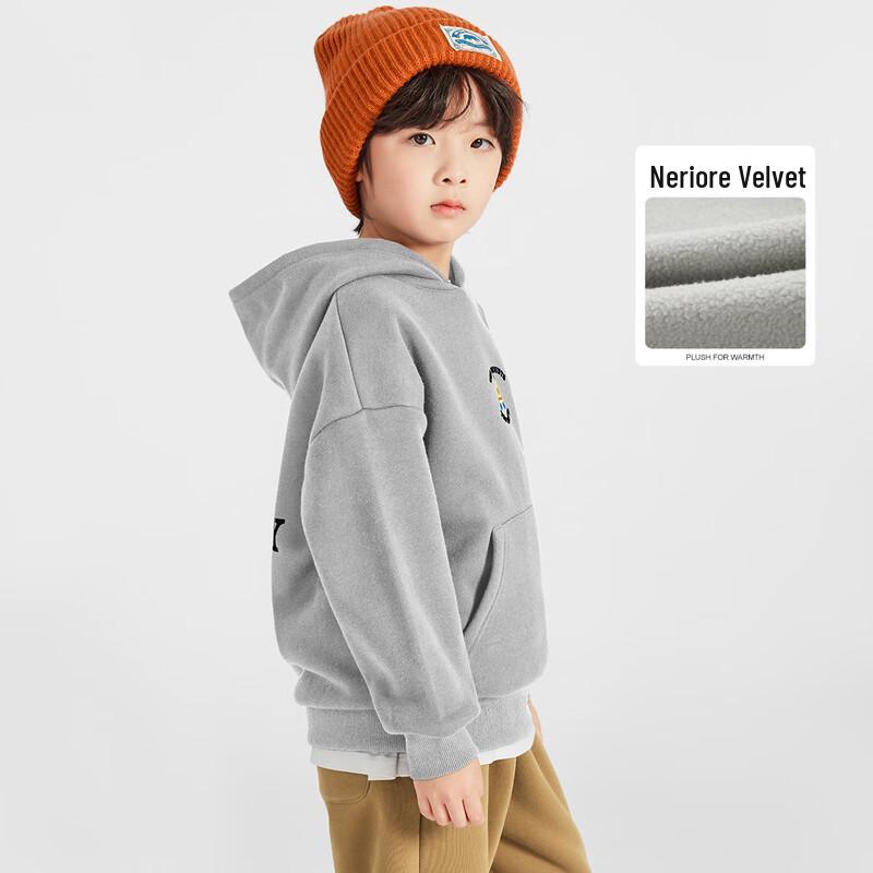 

Boy s Fleece-lined Hooded Sweatshirt 120