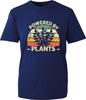 Powered By Plants Tshirt Vegan Fruit Vegetarian Plants Lover Healthy Diet Top