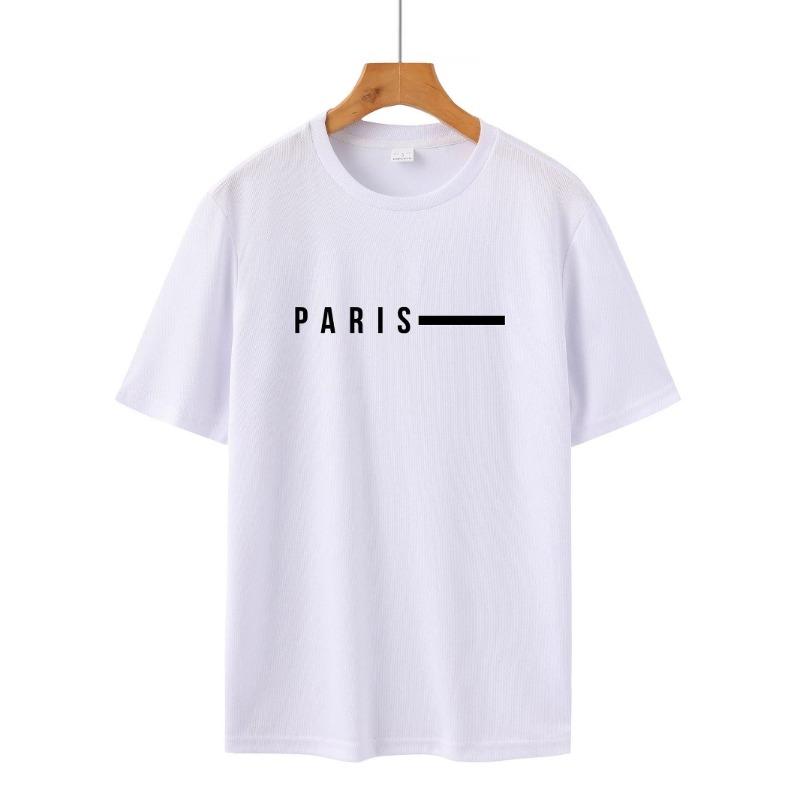 Hauts décontractés amples à manches courtes pour hommes T-shirts confortables en pur coton pour hommes