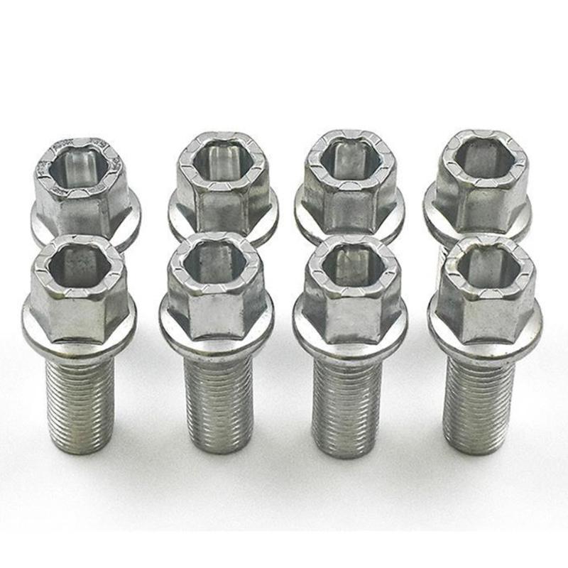 4 pcs Apply to  Wheel hub tyre screw bolt FOR VW Jetta Bora Golf 6 MK6 PASSAT B7 CC Passat tiguan