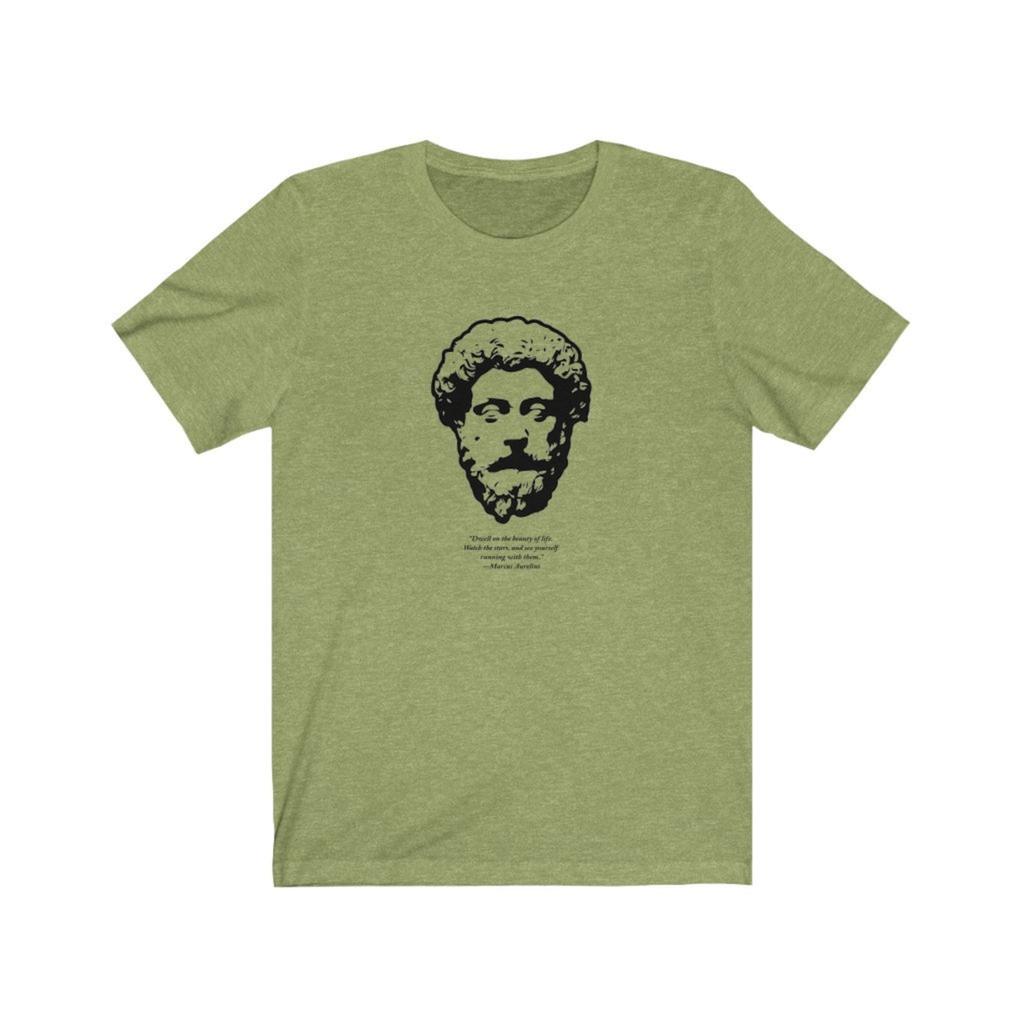 Marcus Aurelius Beauty of Life Stoic Stoicism Philosophy T-Shirt