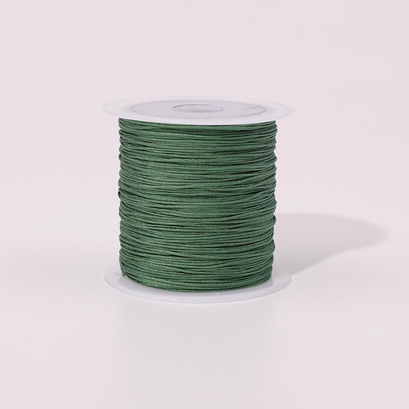 DIY Pearl Stringing Thread - 0.4mm, No. 71: Ideal for Handmade Bracelets, Necklaces, and Lanyards with Jade or Pearl.