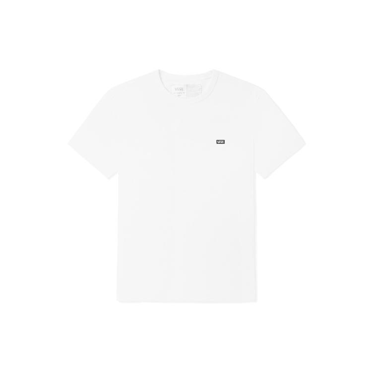 Vans T Shirts Unisex White Crew Neck Moderate Straight Fit VN0A5DYOWHT