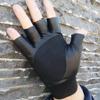 A Pair Outdoor Cycling PU Half Finger Gloves Fingerless New Riding Glove