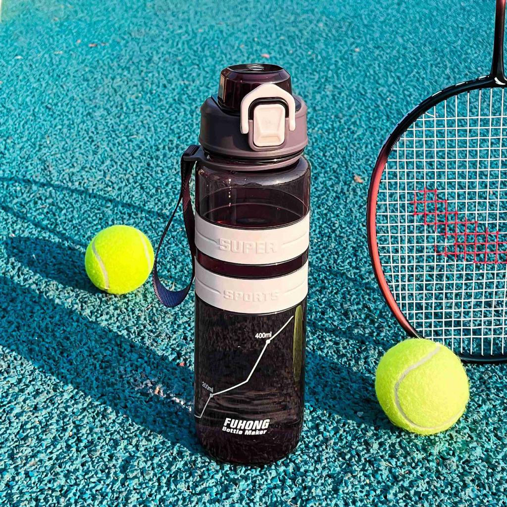 Water bottle sports kettle bounce flip direct drinking water cup men's and women's high value plastic cup PC transparent space cup