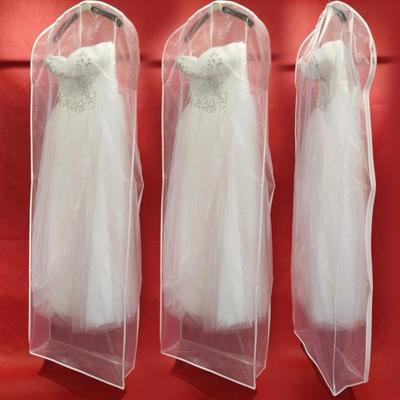 Clear Dust-proof Covers Wear Resistant Bride Gown Storage Bags  Wardrobe