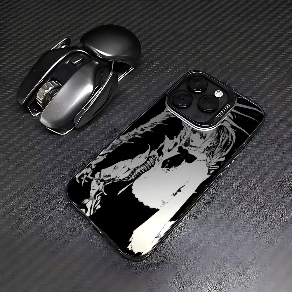 

Чехол для телефона Аниме Тетрадь Смерти Для iPhone 17 Air 16 e 15 14 13 12 11 Pro Max Plus Mini SE2020 2022 Матовый Ударопрочный Задний Чехол iPhone 14