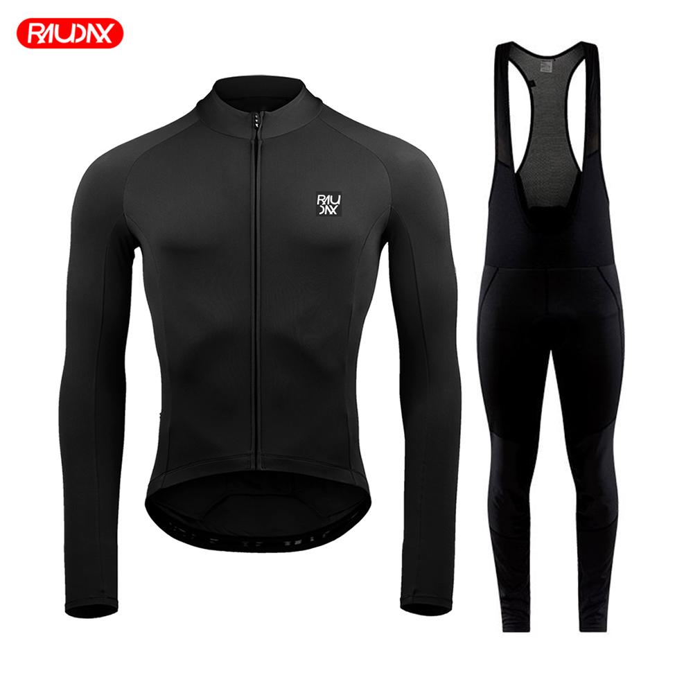 Spring Autumn Summer Cycling Jersey 2026 Raudax Long Sleeve Cycling Clothing Bike Ciclismo Mtb Ropa De Hombre Cycling Sets