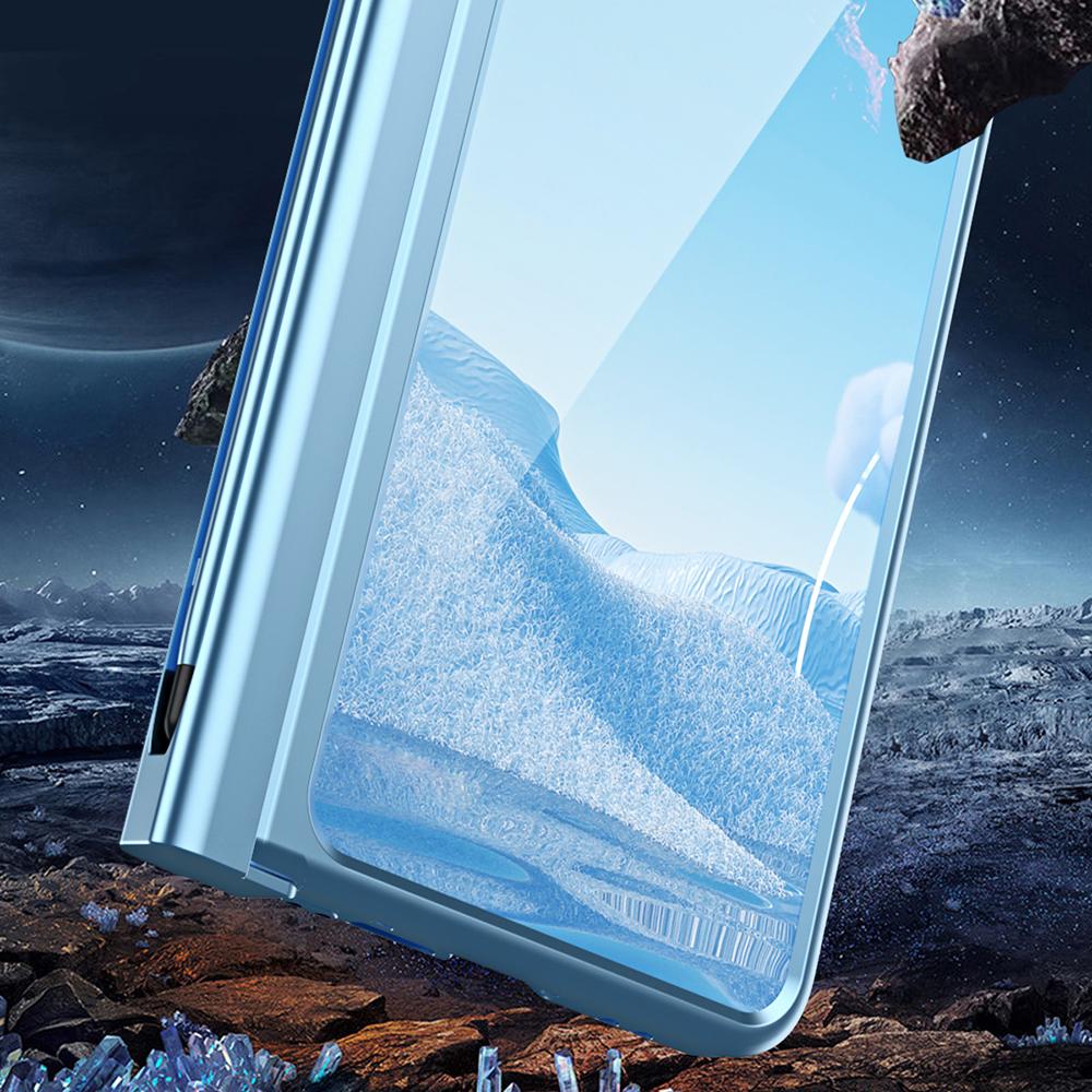 

For Google Pixel Fold Electroplating Kickstand Phone Case PC Phone Cover Black