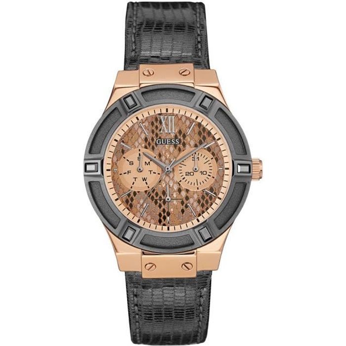 Montre Femme - GUESS - W0289L4 - Cuir - Quartz - 39mm