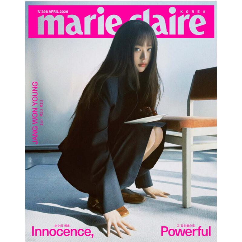 [Pre-order] Jang Won Young Marie Claire April Issue Magazine Type A-C