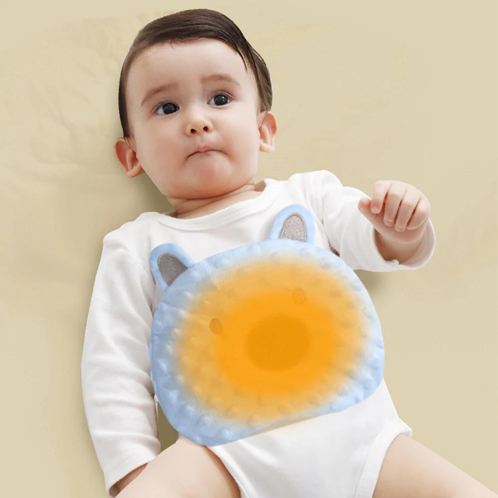 Soft Fabric Baby Cartoon Belly Band Baby Gas Relief Warm Belly Pillow Red Bean Heat Pack Soothing Upset Stomach Grooming Kits