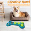 Pet Puzzle Feeder Bowl - -Shaped Slow Eating Dish For Dogs & Cats, Mental Stimulation & Food Enrichment Toy