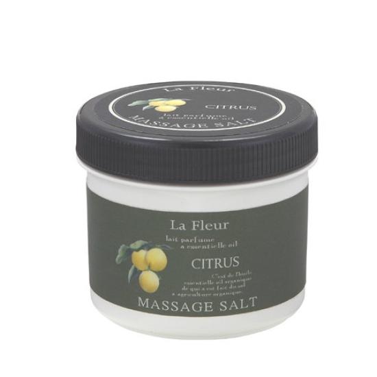 

Массажный скраб La Fleur с цитрусовым вкусом