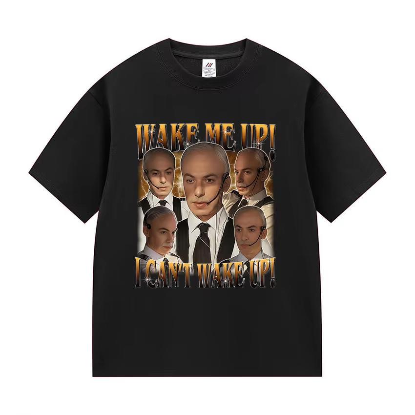 

Nathan Fielder Wake Me Up Funny Meme T Shirt Women High Quality Fashion Vintage T-shirts Man Oversized Cotton T-shirt Streetw... S разноцветный
