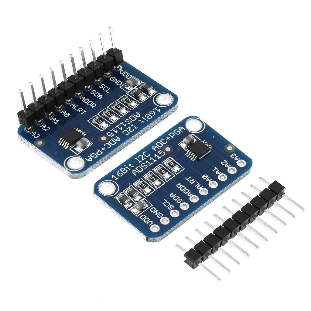 16 Bit I2C  , Analog to Digital Converter Module with Programmable Gain Amplifier, for   Controller Development Board